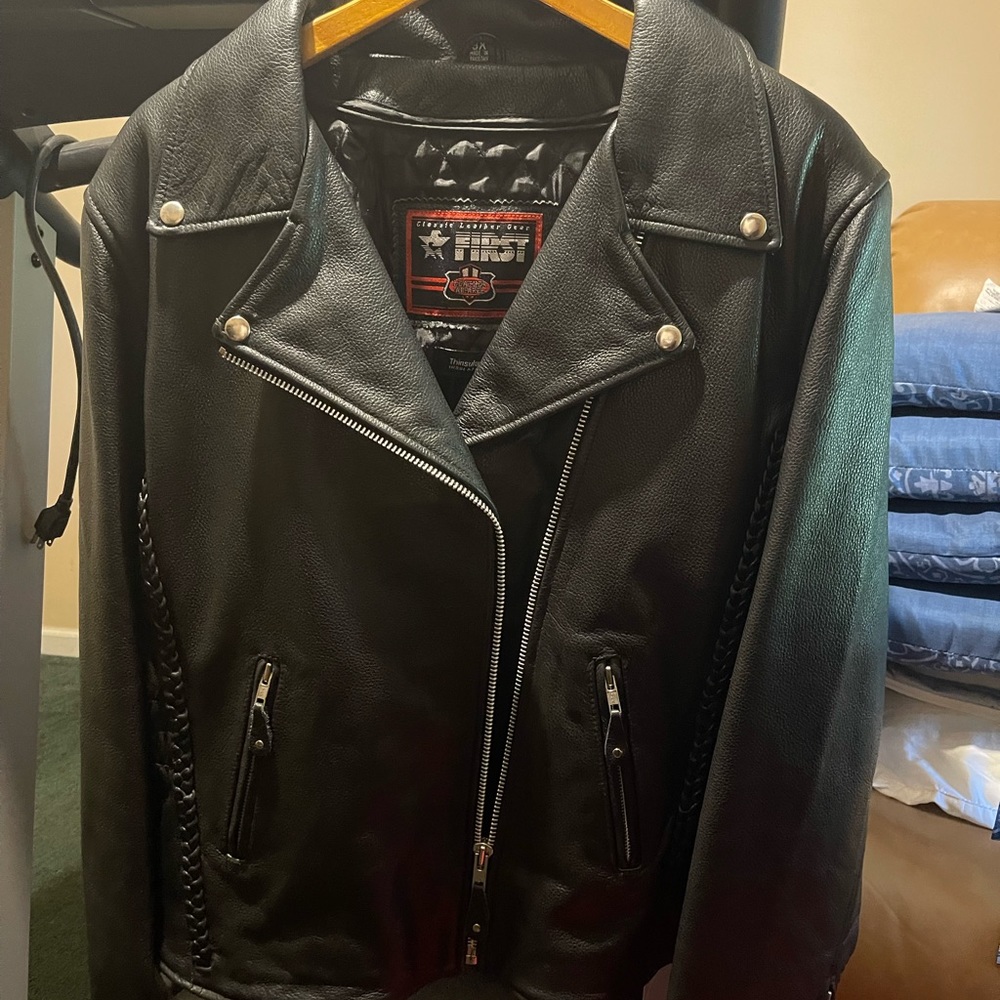 3xl women’s leather motorcycle jacket
